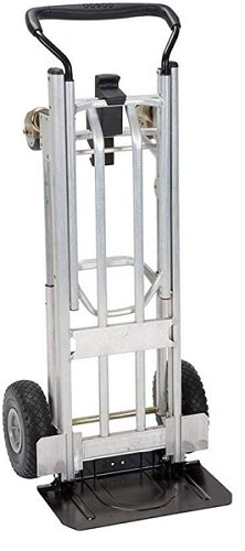 Cosco 2 in1 Position Convertible Aluminum Hand Truck Flat Free Wheels